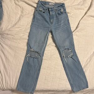 Abercrombie 90s Ultra High rise Straight